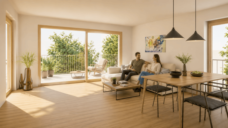 Les Carrels - Appartement Duplex 5.5 pièces Lot 9/J (4)