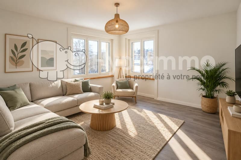 Lumineux appartement de 3.5 pièces aux Ponts-de-Martel (1)