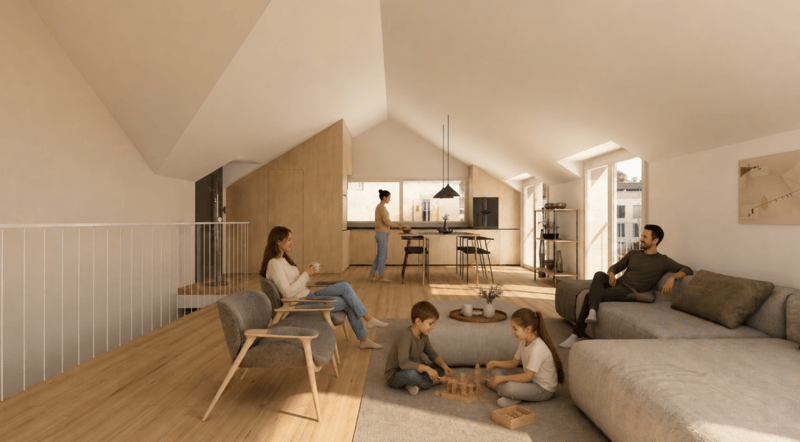 Les Carrels - Appartement de 2.5 pièces Lot 4/D (4)