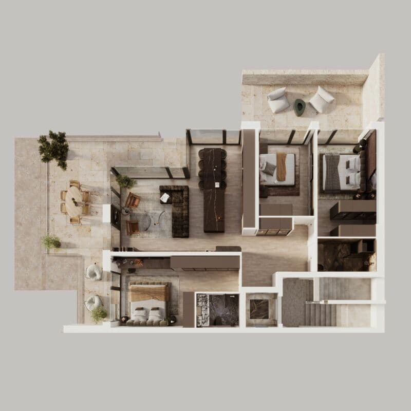 Appartement de 4.5 pièces avec superbe vue ! (5)