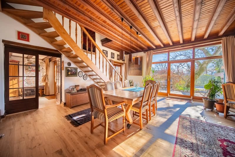 Peney-Dessus Spacieux duplex 7 pièces avec jardin (1)