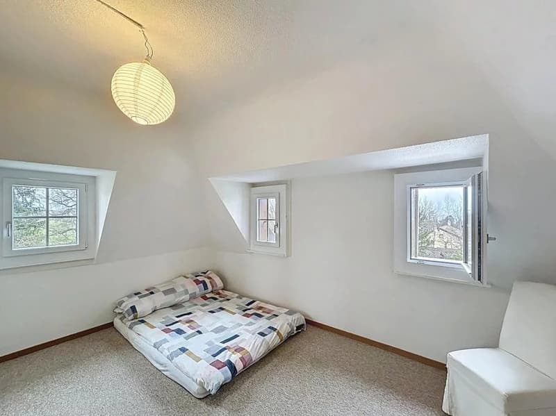 Appartement de charme sous les combles ! Jardin commun ! (4)