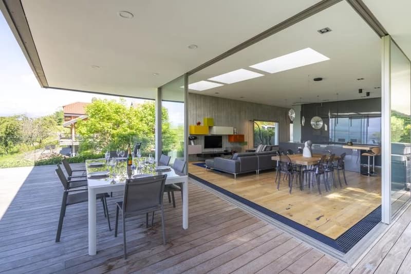 Maison d'architecte au coeur du Golf d'Evian (9)