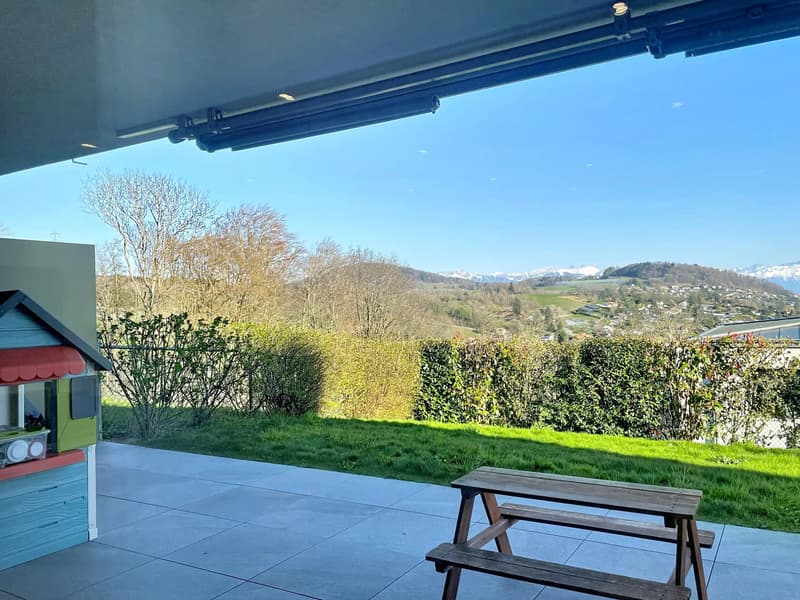4,5p ensoleillé avec jardin et vue (10)