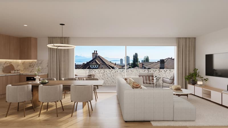 Lot 4.5  Appartement 5.5 pièces  Attique (2)
