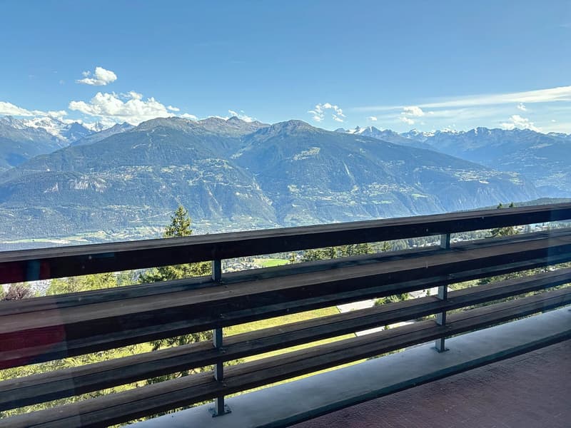 Deux magnifiques appartements de standing reliés avec une vue panoramique sur les Alpes (2)