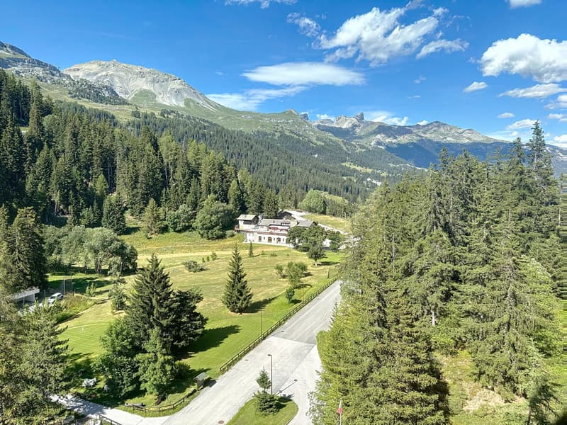 Deux magnifiques appartements de standing reliés avec une vue panoramique sur les Alpes (3)