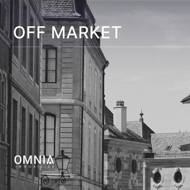 Opportunité off-market à Genève ? Champel (1)
