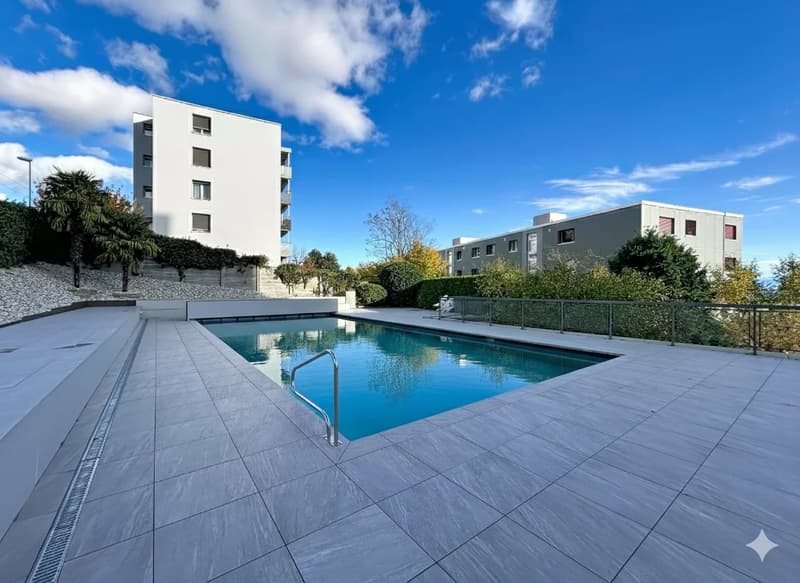 Appartement à Neuchâtel avec vue lac et alpes (8)