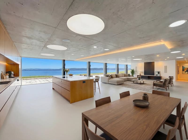 Propriété contemporaine de 600 m² avec vue panoramique sur le lac (7)
