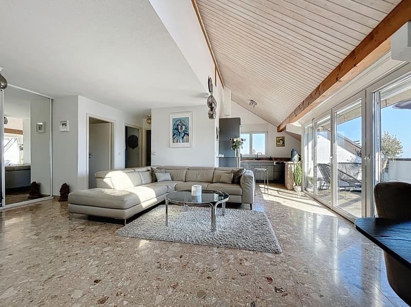 Unique : Duplex d'exception avec jardin privatif au coeur d'un quartier prisé | homegate.ch