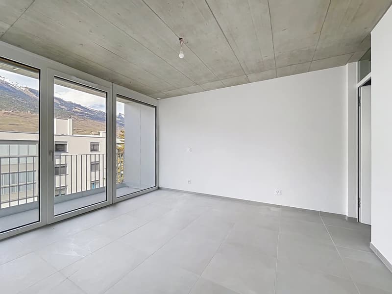 Attique lumineux avec vaste balcon (6)