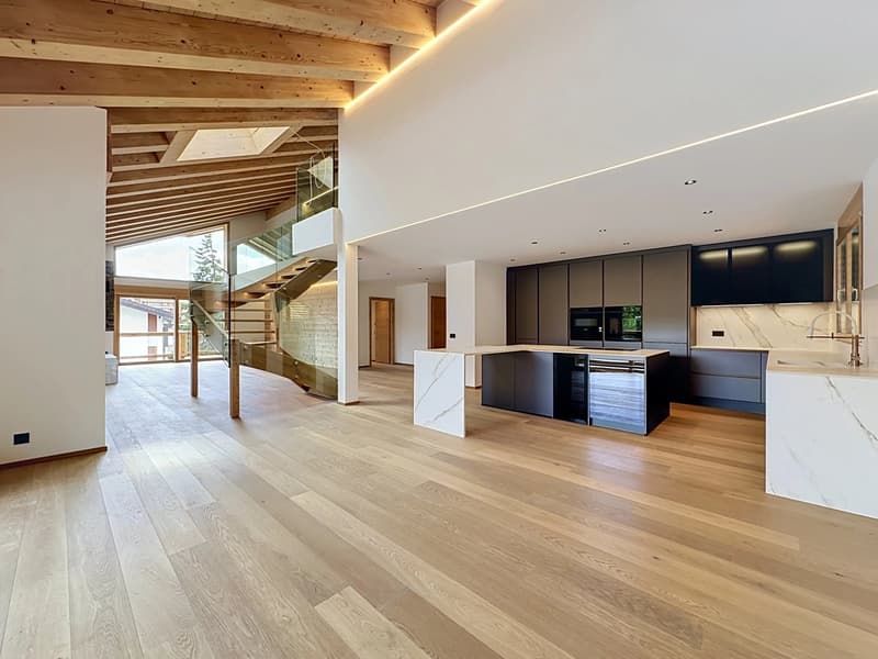 Duplex d'exception au charme alpin (9)