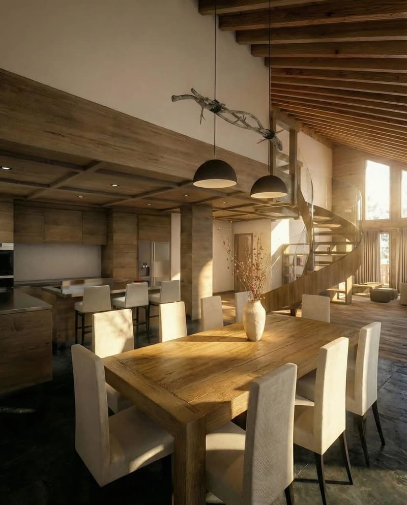 Duplex d'exception au charme alpin (2)