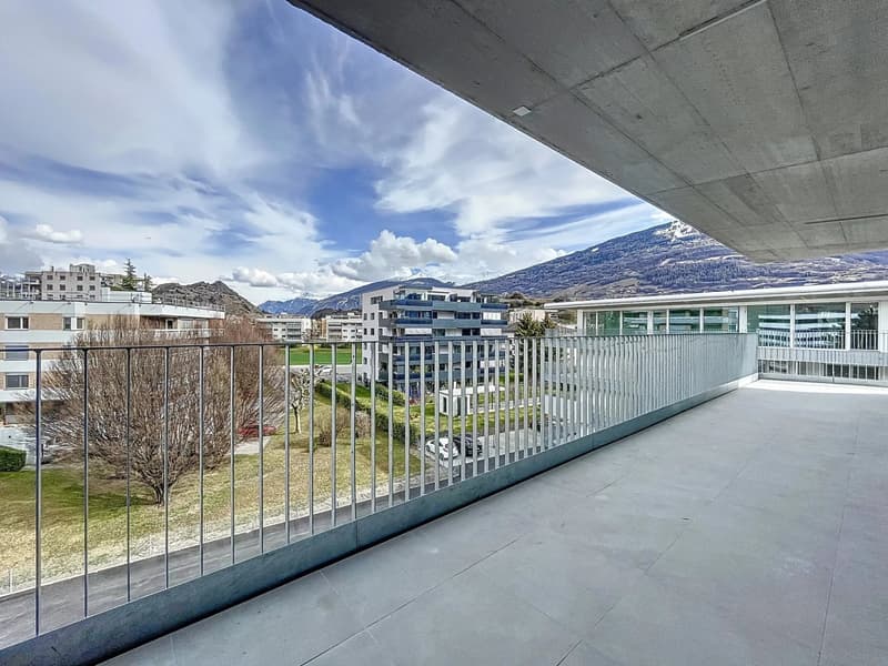 Attique lumineux avec vaste balcon (6)