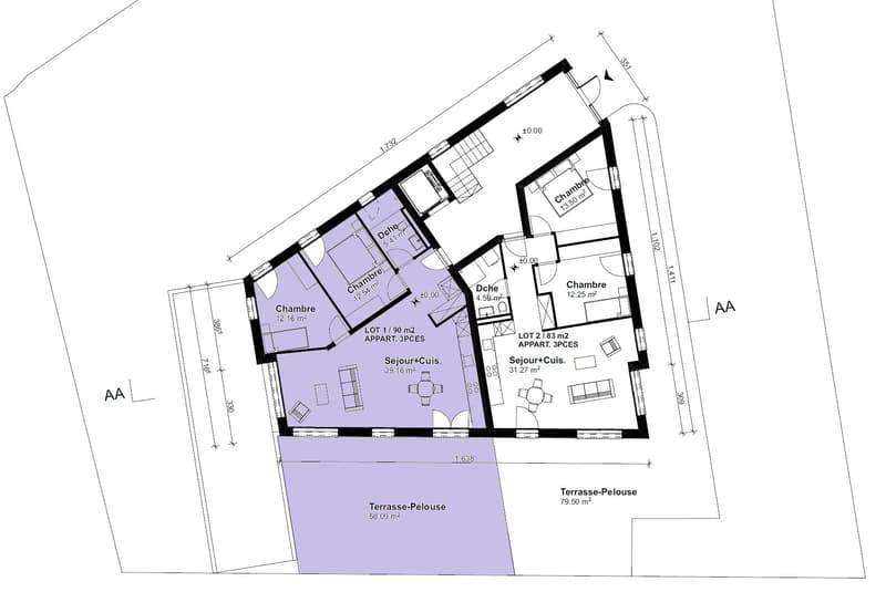 Appartement 3.5 pièces avec jardin privatif à Saxon (9)