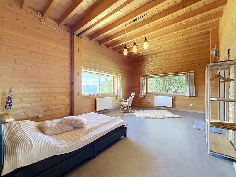 Chalet d'exception au coeur des Alpes valaisannes (9)