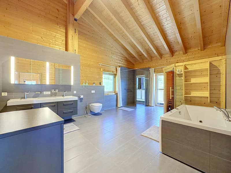Chalet d'exception au coeur des Alpes valaisannes (7)