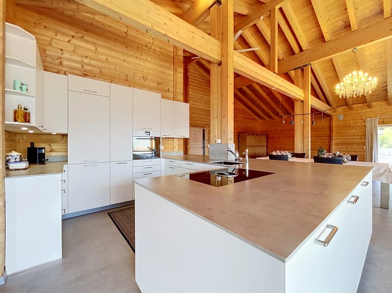 Chalet d'exception au coeur des Alpes valaisannes (2)