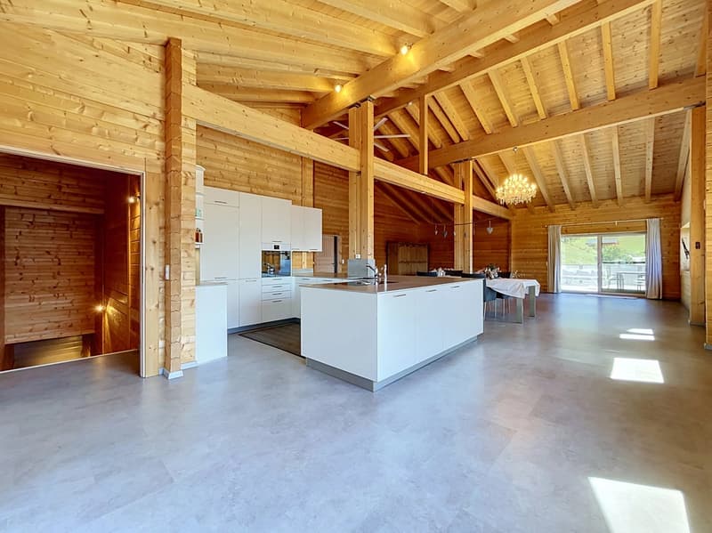 Chalet d'exception au coeur des Alpes valaisannes (3)