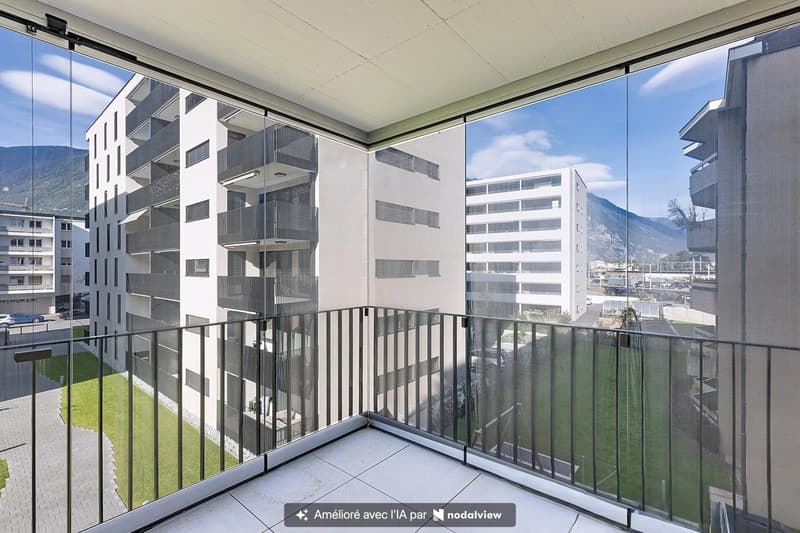 Élégant 3.5 pièces avec loggia à deux pas de la gare (3)