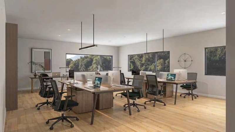 Chantier ouvert - Espace de bureau moderne (2)