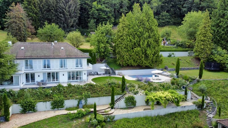 Magnifique villa individuelle avec vue sur le Lac Léman ! (3)
