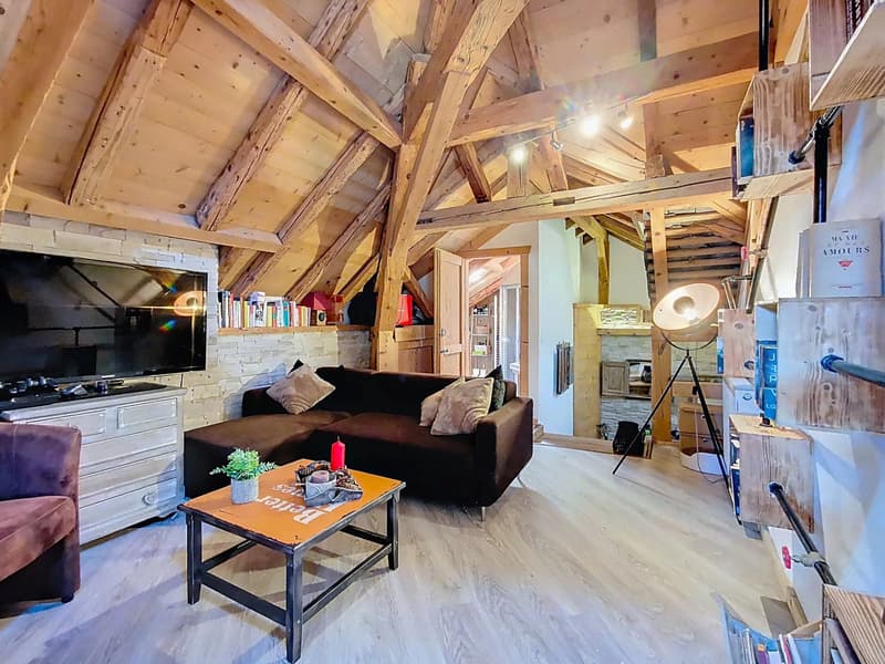 Charmant duplex avec vue sur les Dents du Midi ! (7)