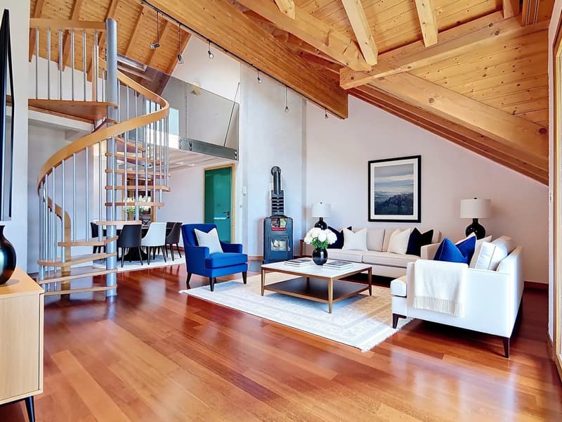 Attique de 4.5 pièces avec mezzanine (2)