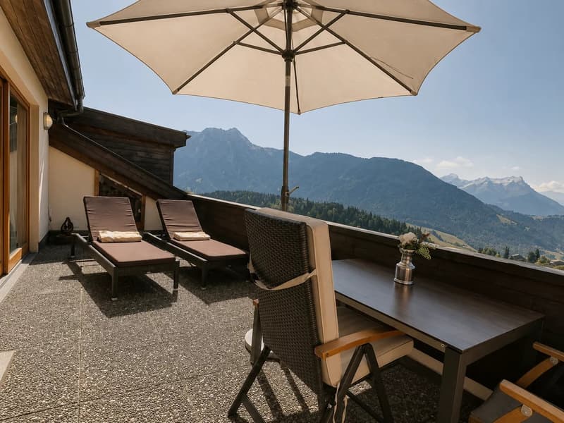Attique avec vue sur les Dents du Midi ! (7)