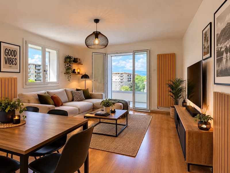 Appartement lumineux avec balcon (1)