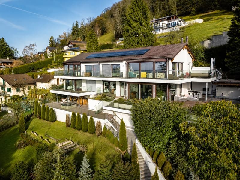 Villa d'exception avec vue sur le lac Léman (12)