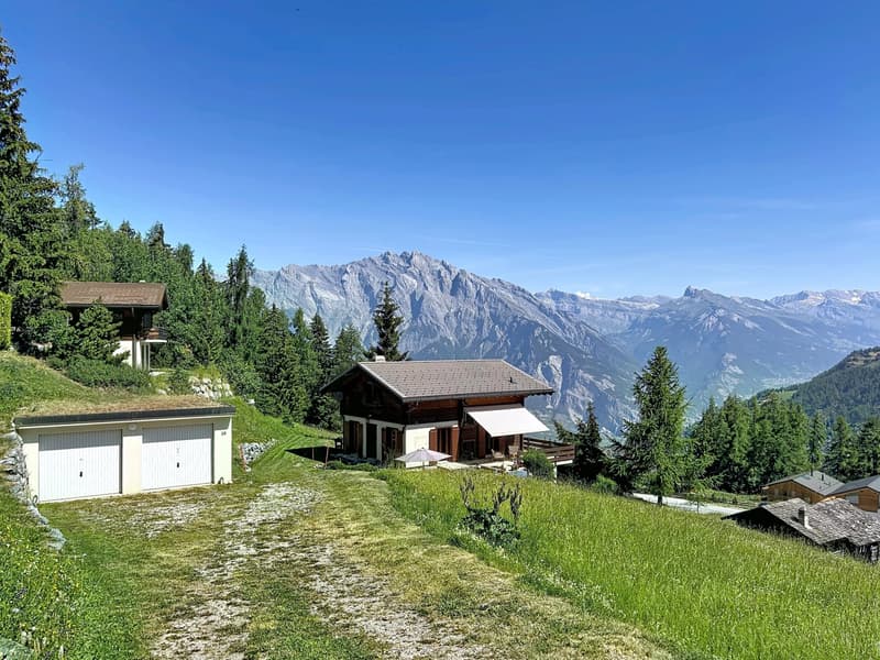Chalet avec vue à couper le souffle (2)