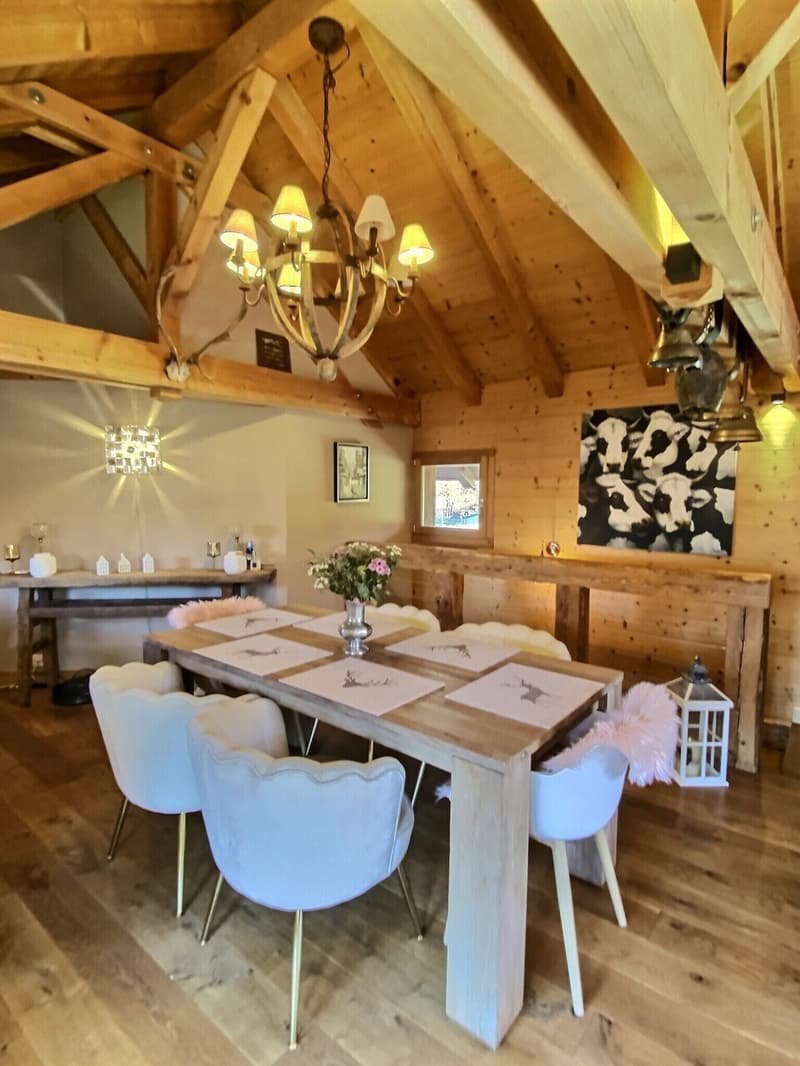 Un chalet luxueux en montagne à vendre à Villars-sur-Ollon. (2)