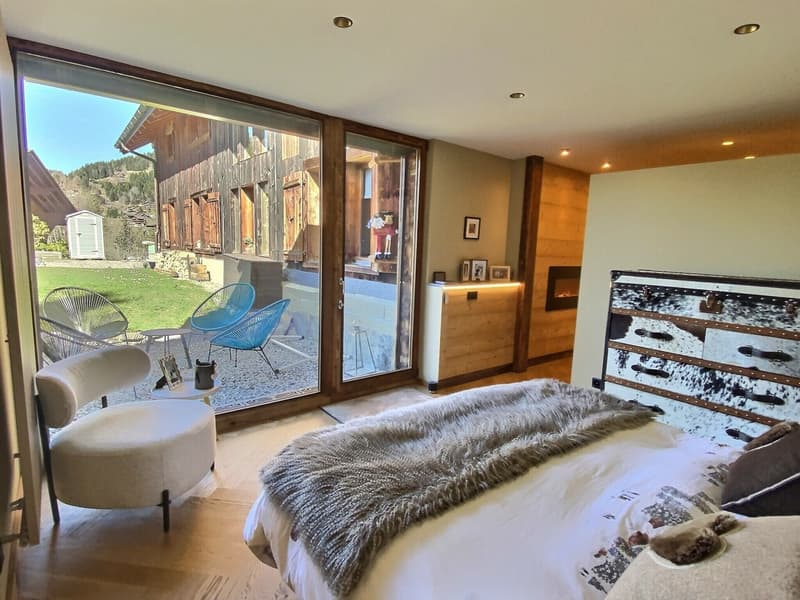 Un chalet luxueux en montagne à vendre à Villars-sur-Ollon. (11)