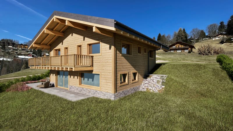 Terrain à vendre à Gryon avec permis de construire (9)