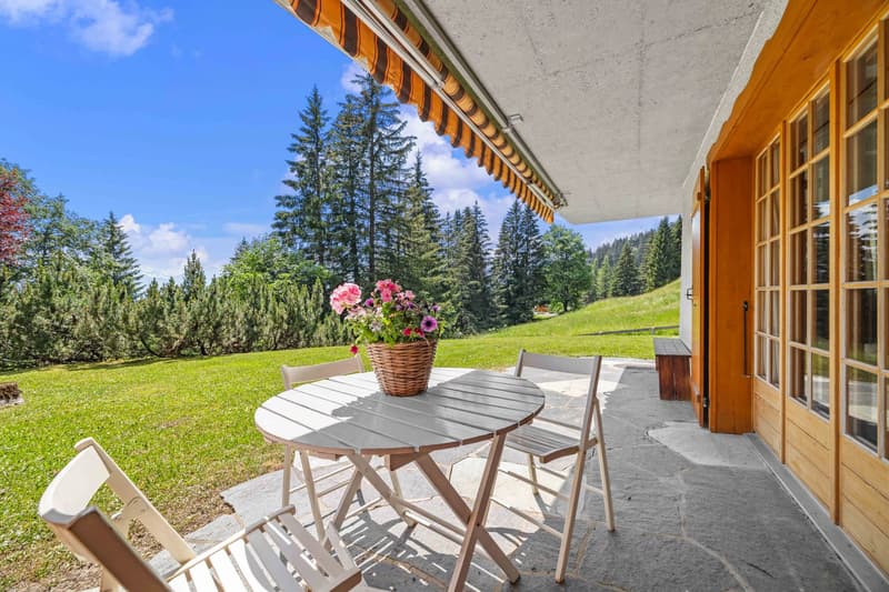 Charming furnished apartment in Chesières, 51.8 m² (2)