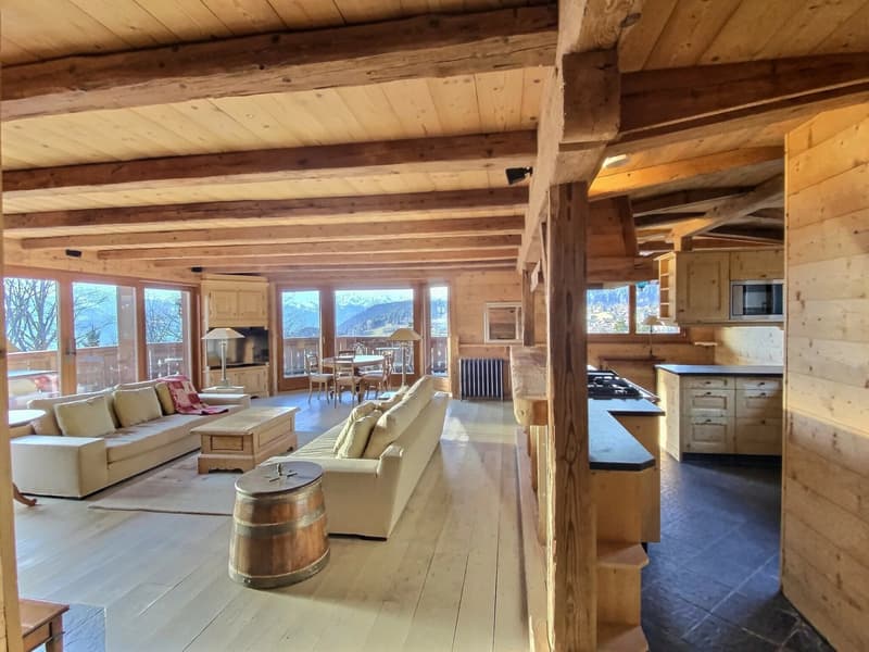 25 39 Chalet idéalement situé dans un style alpin tout confort (10)