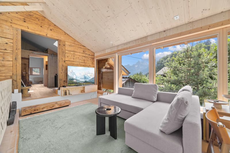 Un chalet d'exception entre plaine et montagne, au coeur de la commune d'Ollon (12)