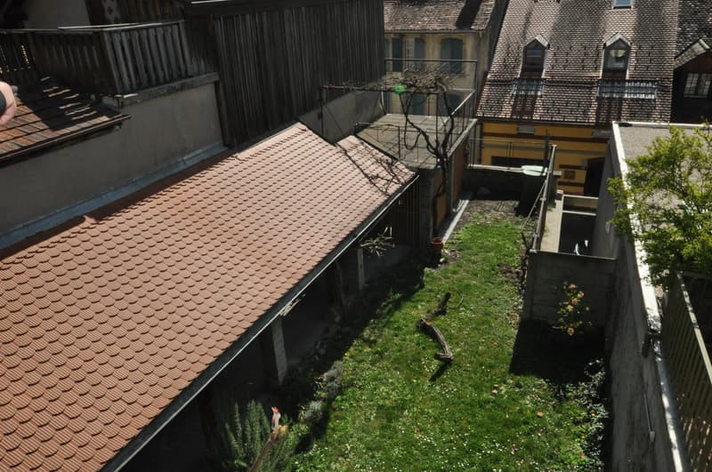 A louer spacieux appartement de 3 pièces avec cheminée à Avenches (13)