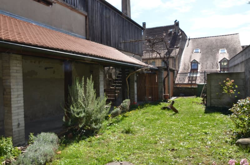 A louer spacieux appartement de 3 pièces avec cheminée à Avenches (11)