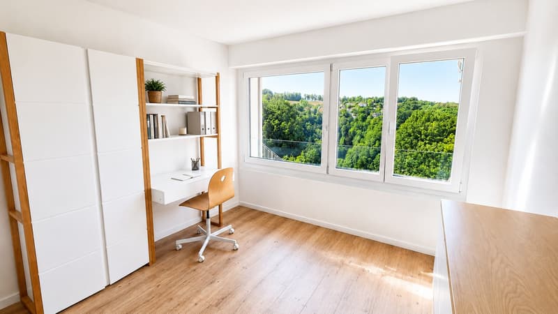 Appartement 4.5 pièces avec vue panoramique, terrasse & jardin (9)