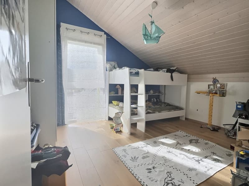 Magnifique villa individuelle au calme absolu avec géothermie à Domdidier (11)