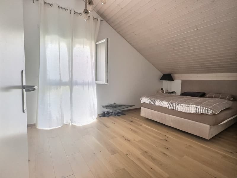 Magnifique villa individuelle au calme absolu avec géothermie à Domdidier (10)