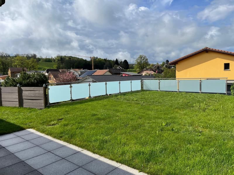 Magnifique villa individuelle au calme absolu avec géothermie à Domdidier (2)