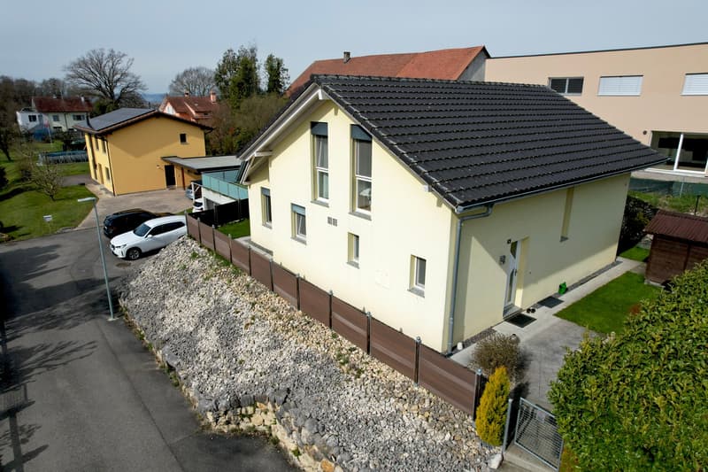Magnifique villa individuelle au calme absolu avec géothermie à Domdidier (6)