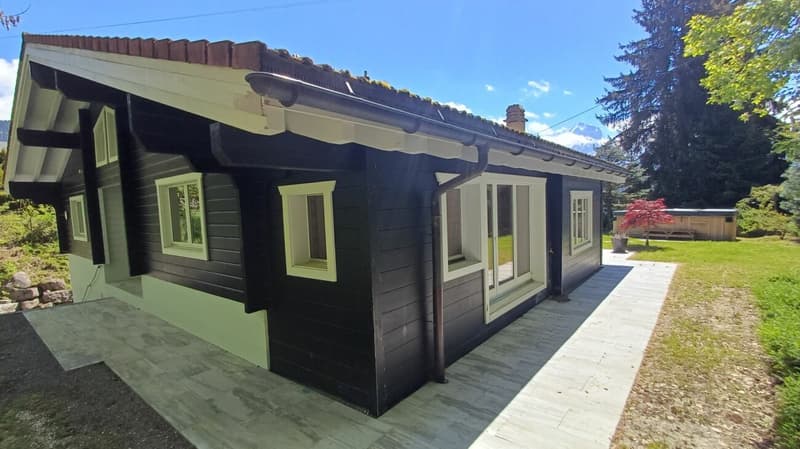 Chalet totalement rénové avec joli jardin arborisé (21)