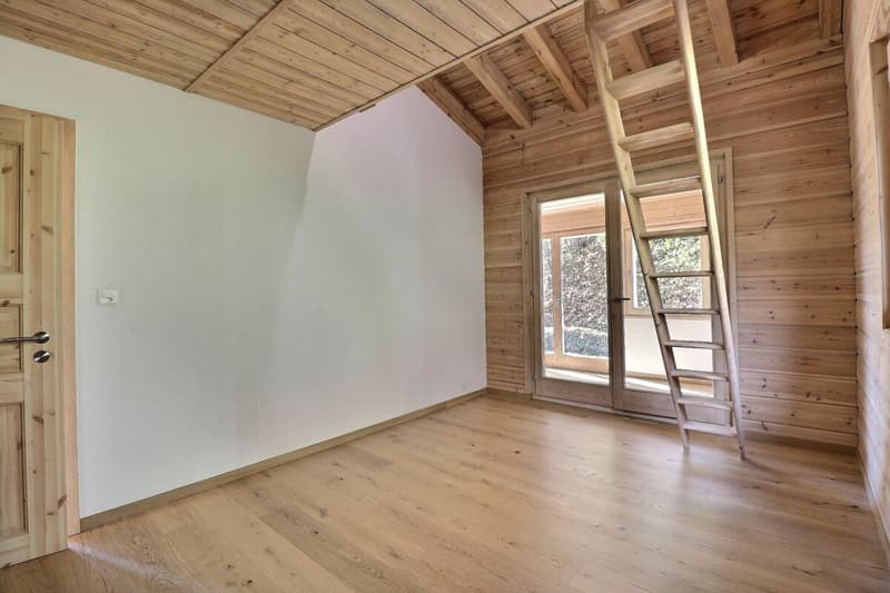 Chalet totalement rénové avec joli jardin arborisé (20)