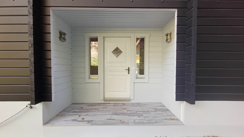 Chalet totalement rénové avec joli jardin arborisé (11)