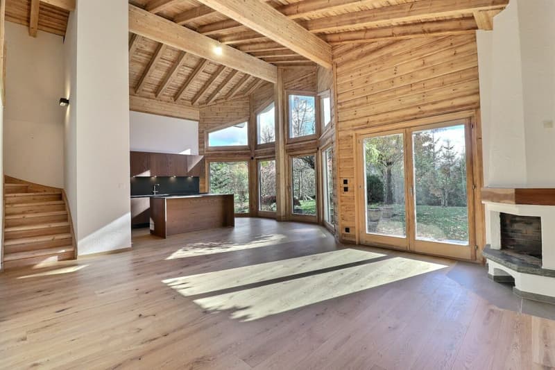 Chalet totalement rénové avec joli jardin arborisé (8)